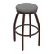 Holland Bar Stool Co 30" Swivel Bar Stool, Bronze Finish, Graph Seat 80230BZ020 - alternate 1